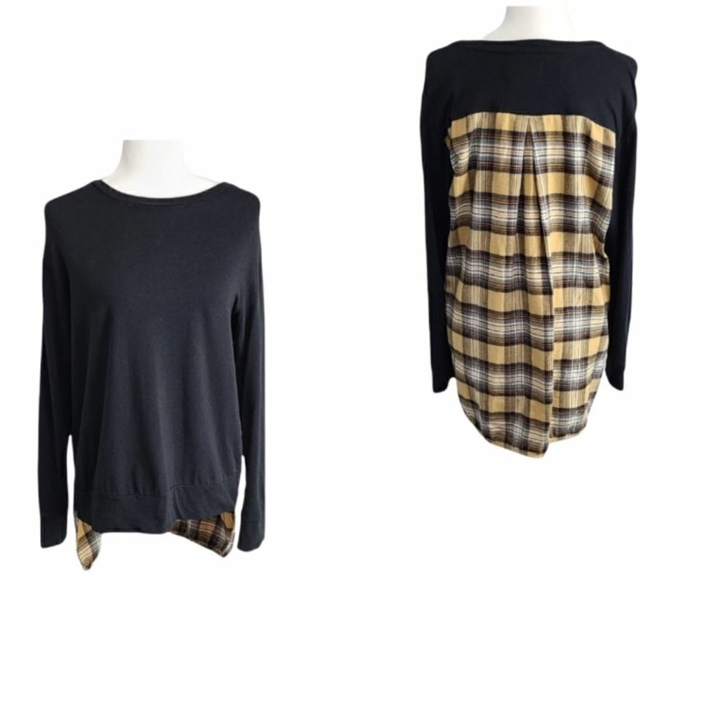 Southcott Pullover Plaid Sweater Size Large